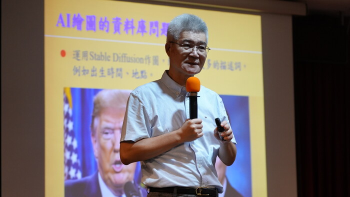 【114-1 北市大講座紀實】胡元輝 — AI時代的必備防身術：媒體素養圖片