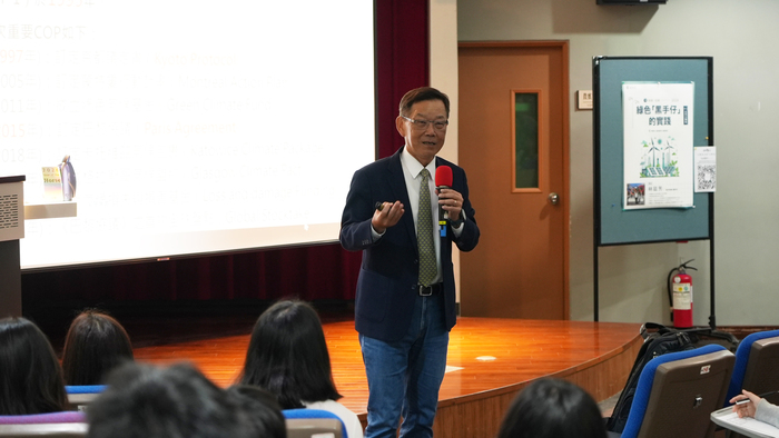 【114-2 北市大講座紀實】林廷芳 — 綠色「黑手仔」 的實圖片