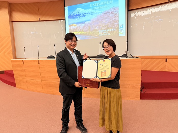 【114-1 北市大講座紀實】市川美奈子 — 日本觀光來台行銷—以靜岡縣為例圖片